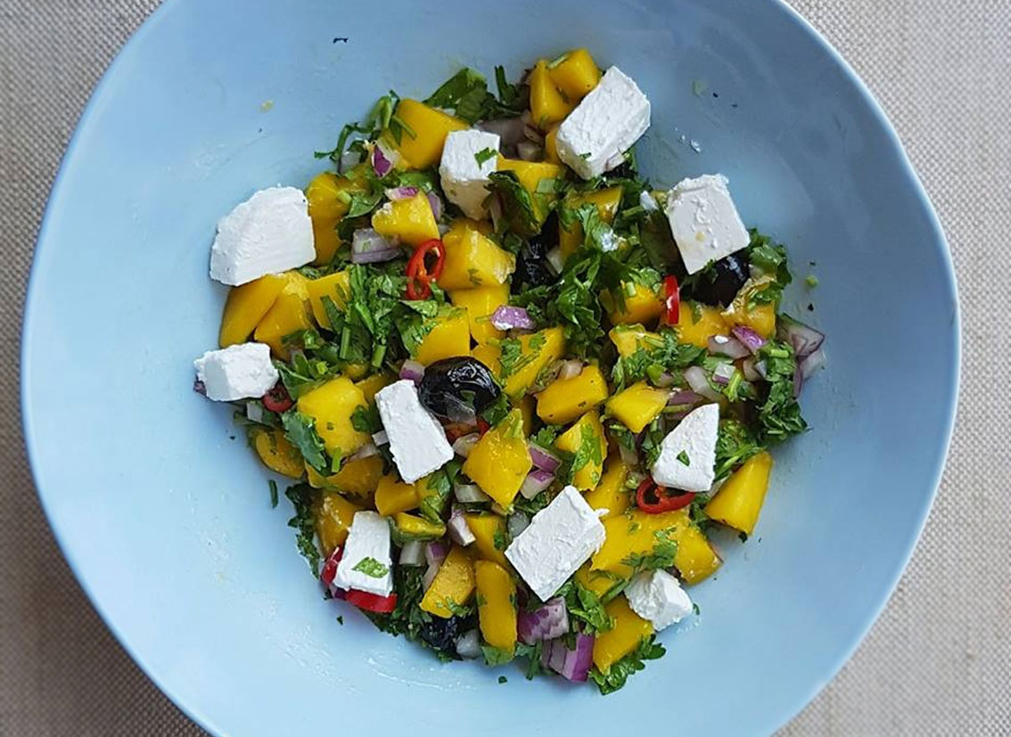 סלט מנגו | אלונה זוהר | ויטרינה - כל מה שחדש