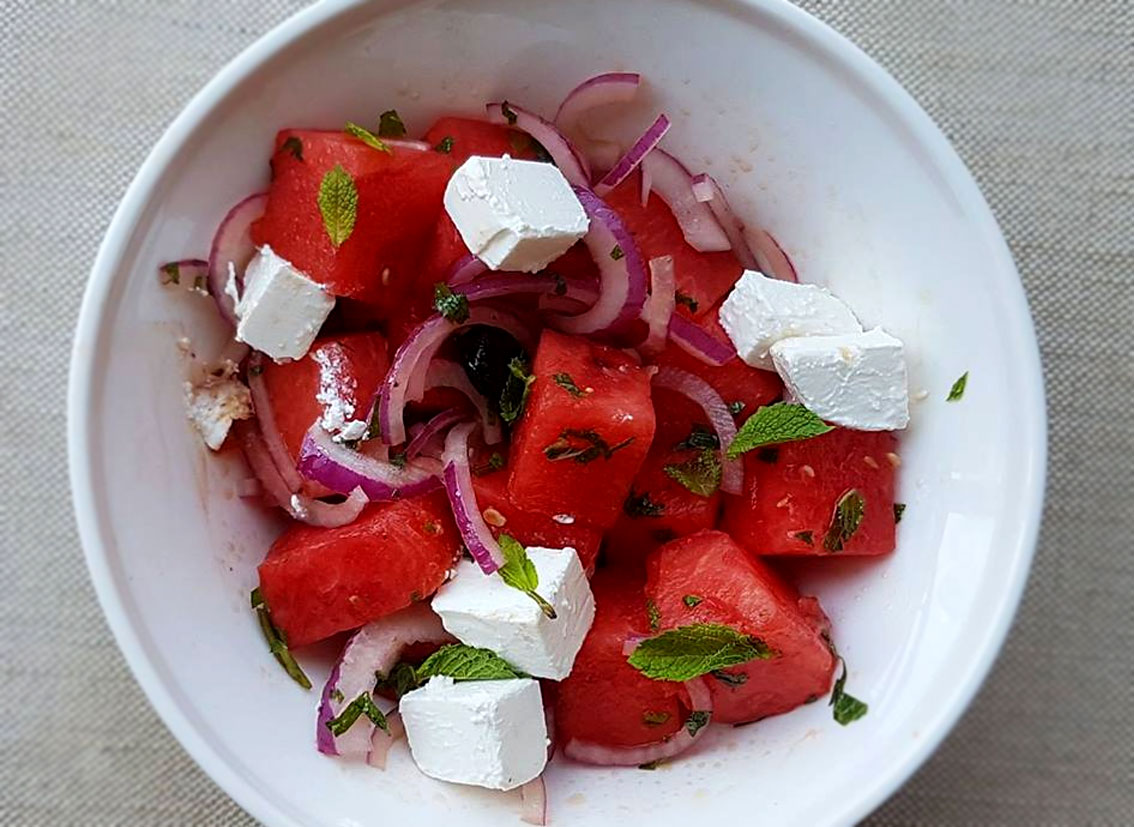 סלט אבטיח | אלונה זוהר | ויטרינה - כל מה שחדש