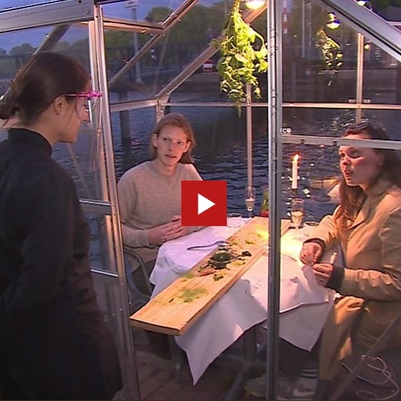 מסעדת הקרונה הראשונה בעולם