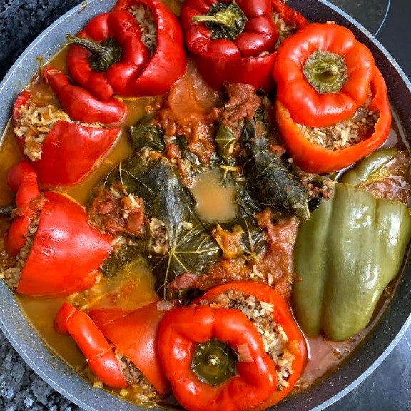 מתכון לשבת: פלפלים ממולאים